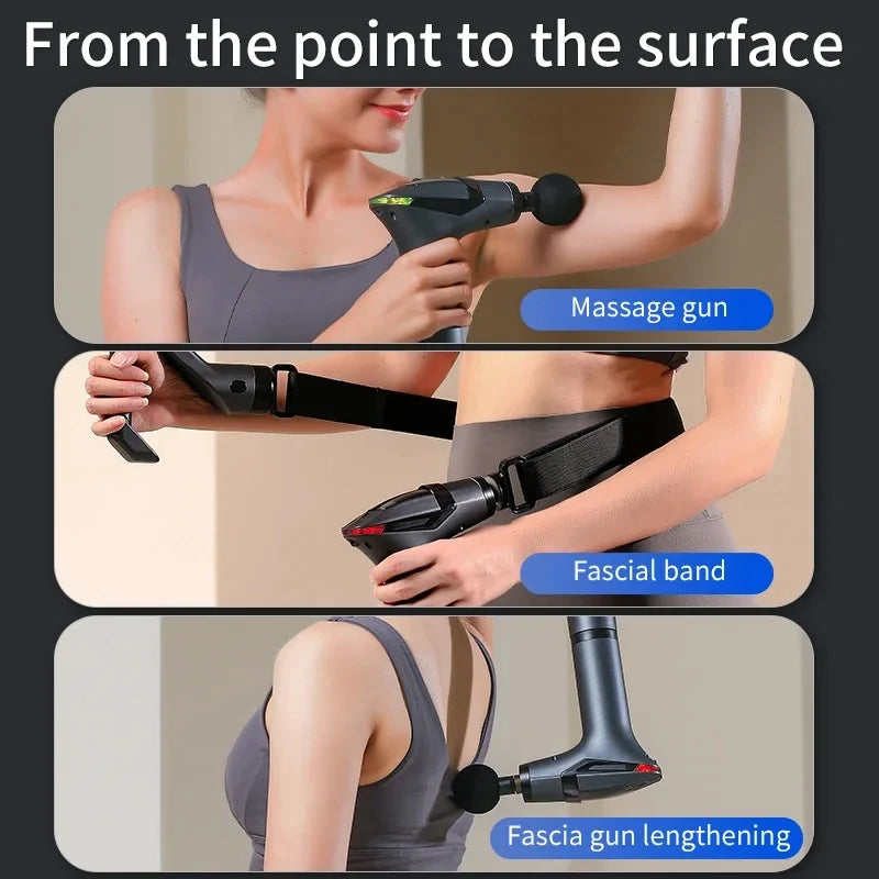 Long-handle Electric Massage Gun