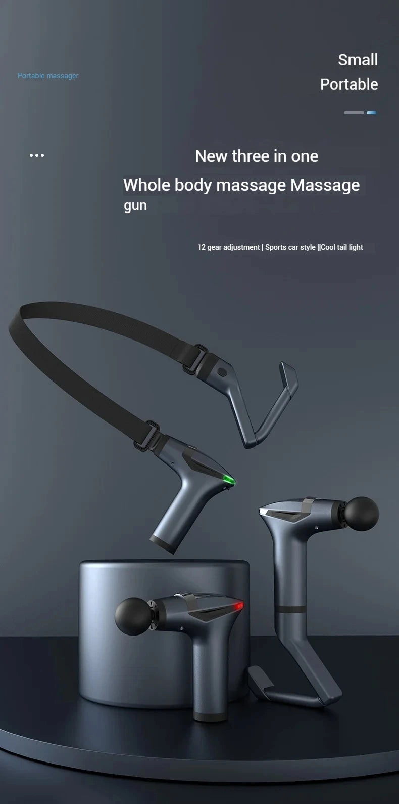 Long-handle Electric Massage Gun